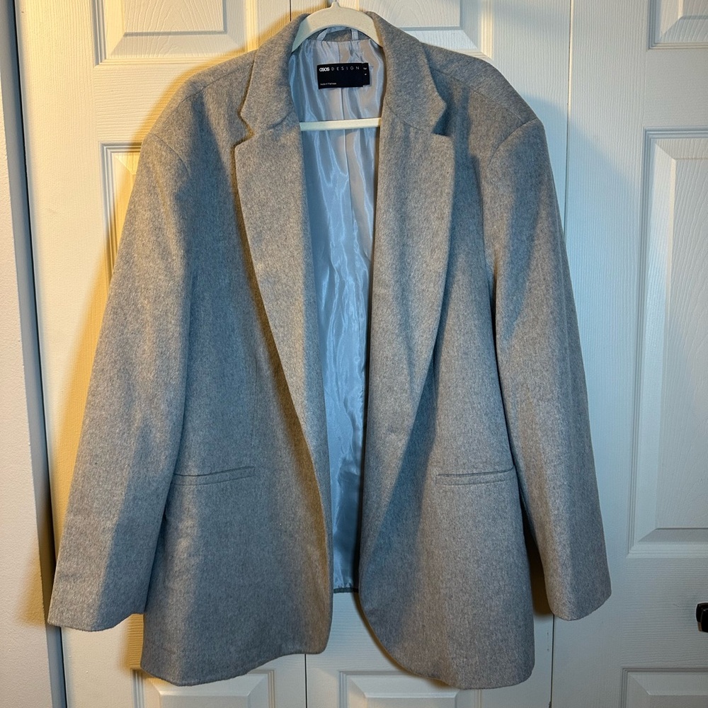 ASOS Gray Blazer - Picture 4 of 6